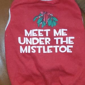 Christmas tshirt for dog